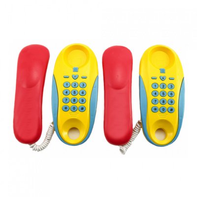 Teddies telefony pokoj - obrázek