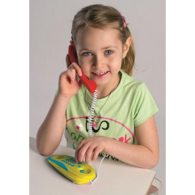 Teddies telefony pokoj - obrázek