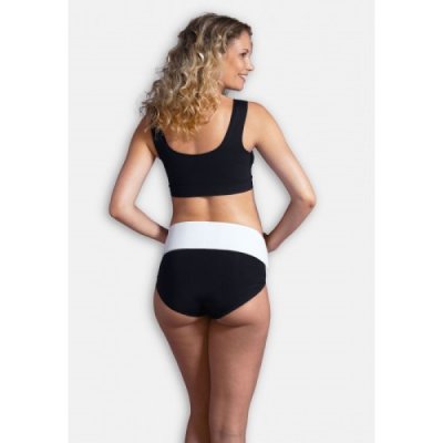 Carriwell těhotenský nastavitelný podpůrný pás pod bříško - S/M bílá - obrázek