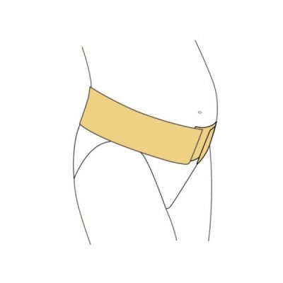 Carriwell těhotenský nastavitelný podpůrný pás pod bříško - L/XL černý - obrázek