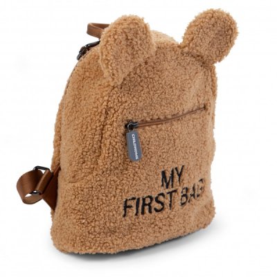 Childhome dětský batoh My First Bag - Teddy Beige - obrázek