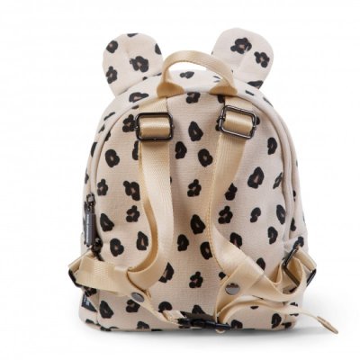 Childhome dětský batoh My First Bag - Canvas Leopard - obrázek