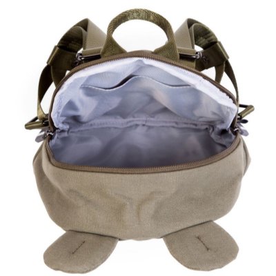 Childhome dětský batoh My First Bag - Canvas Khaki - obrázek