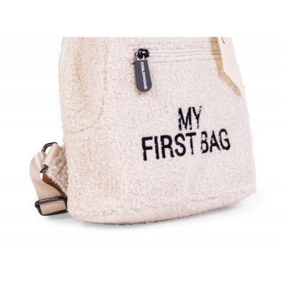 Childhome dětský batoh My First Bag - Teddy Off White - obrázek