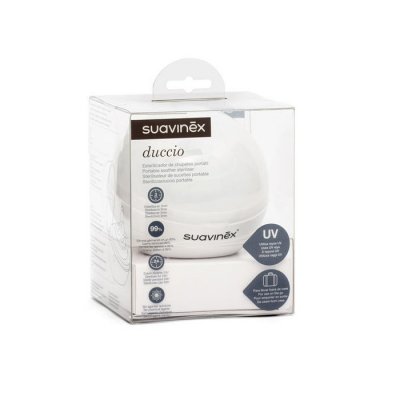 Suavinex UV sterilizátor na dudlíky - Bílý - obrázek