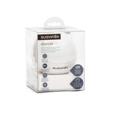 Suavinex UV sterilizátor na dudlíky - Bílý - obrázek