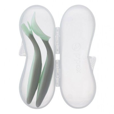 b.box Gelato příbor pro malé děti - Pistáciová - obrázek