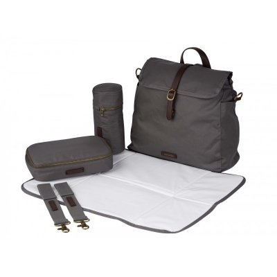 BabaBing přebalovací taška/batoh Barca - Grey - obrázek