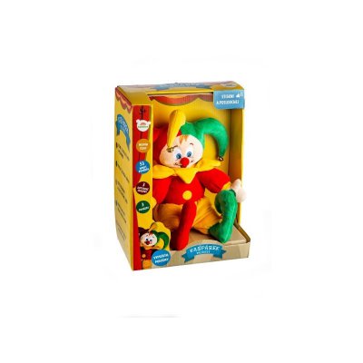 Kašpárek mluvící pohádky plyšový - 30 cm - obrázek