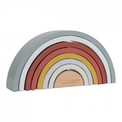 Little Dutch skládačka duha - Pure & Nature