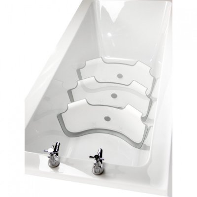 BabyDam přepážka do vany - Šedá - obrázek