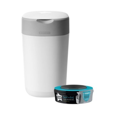 Tommee Tippee Sangenic koš na pleny Twist & Click - Bílý - obrázek