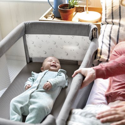 Joie Roomie Glide postýlka - Foggy Gray - obrázek