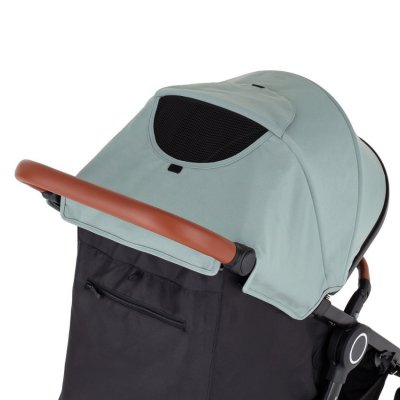 Petite&Mars Street+ stříška + polstrování Street+ - Iron Green - obrázek