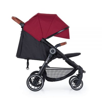 Petite&Mars Street+ stříška + polstrování Street+ - Deep Ruby - obrázek