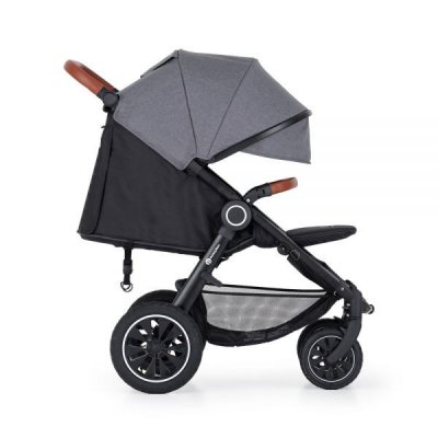 Petite&Mars Street+ stříška + polstrování Street+ - Ultimate Grey - obrázek