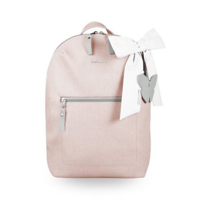 Beztroska batůžek Miko s mašlí - Pink Powder