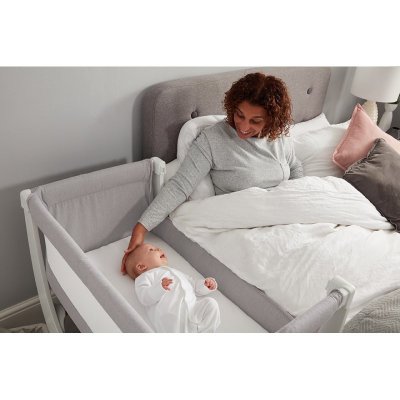 Shnuggle Air První postýlka - Stone Grey - obrázek