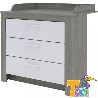 Todi nástavec na komodu Cube - Grey - obrázek