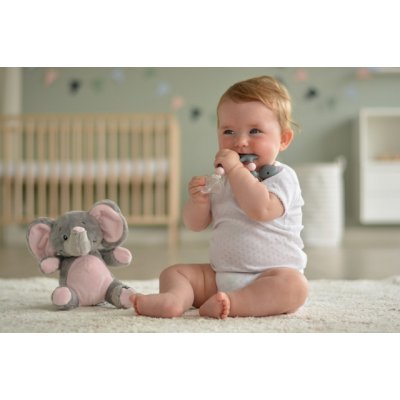 My Teddy můj první slon plyšák - Růžový - obrázek