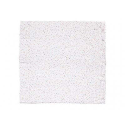 Bébé Jou mušelínová plenka Fabulous 70 x 70 cm set 3 ks - Hearts - obrázek