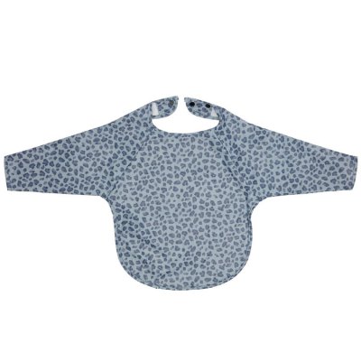 Bébé Jou bryndáček s dlouhým rukávem - Leopard Blue