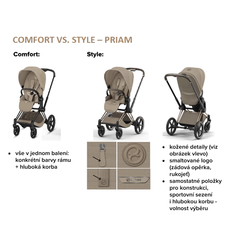 Comfort vs. Style - Priam