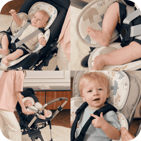 3D prodyšná podložka Leokid